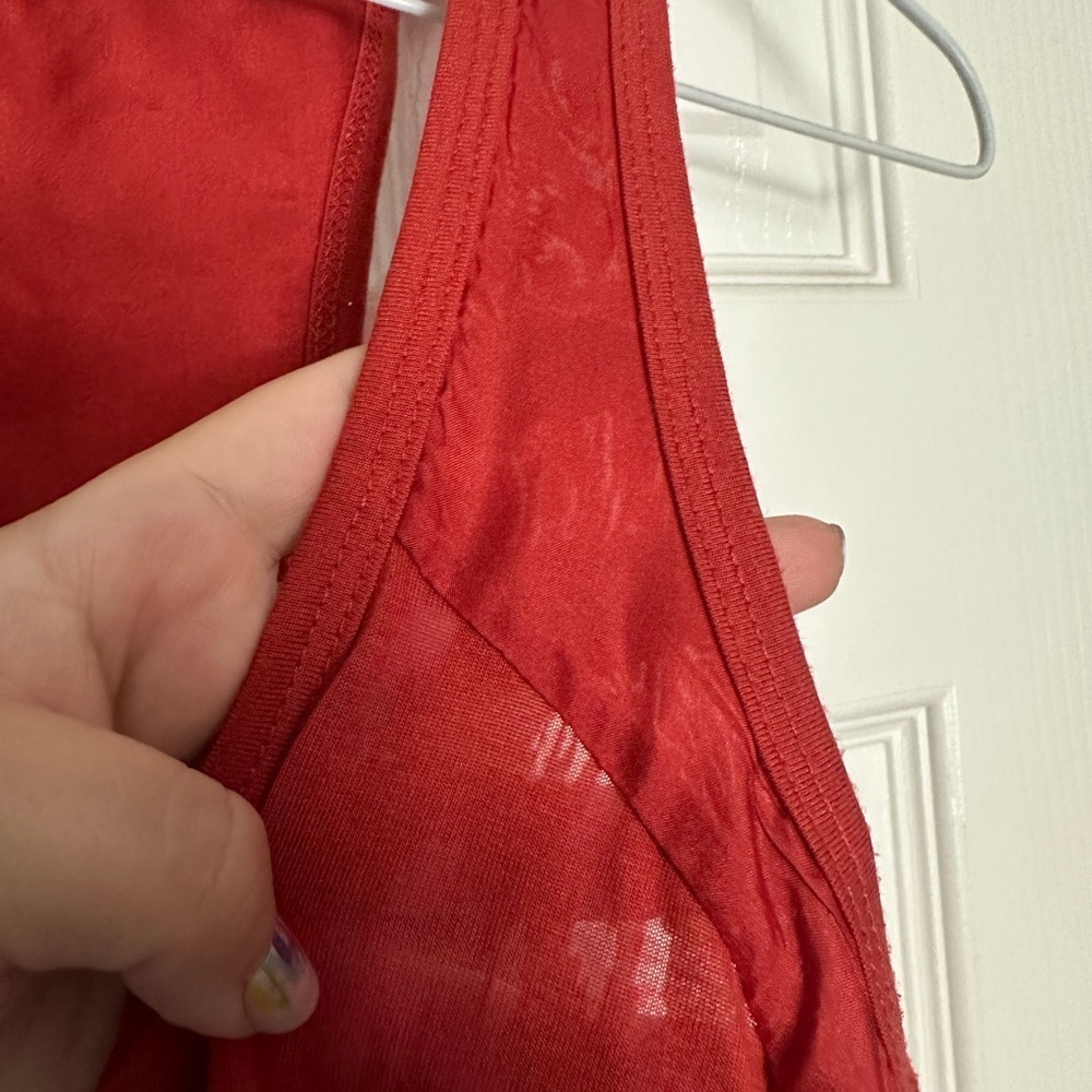 EUC Testament Semi-Sheer Razorback Tee đ - Picture 5 of 9